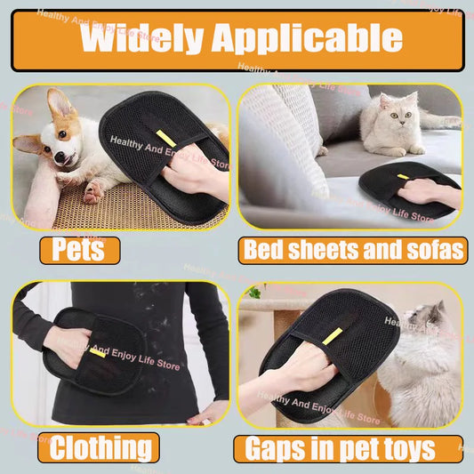 Cat/Dog Hair Cleaning And Collection Gloves