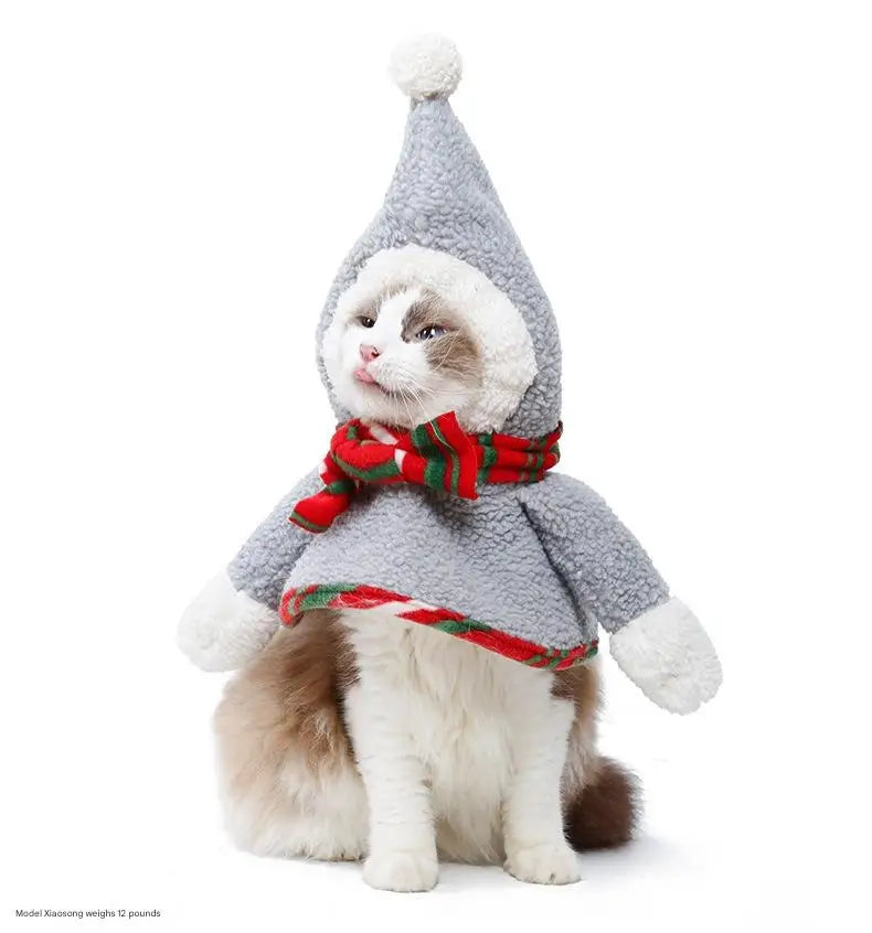 Cat/Dog Snowman Costume
