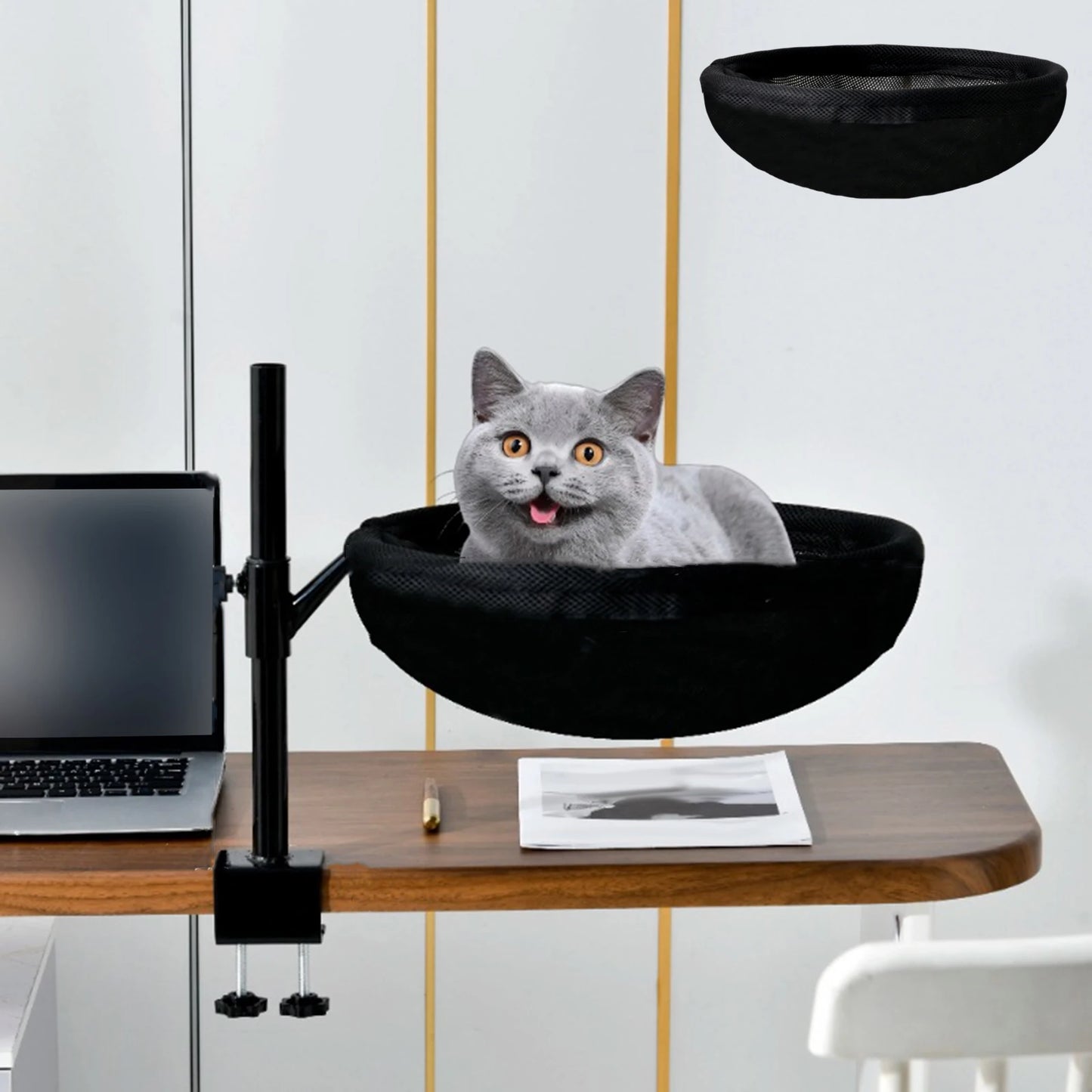 Cat Bed for Desk Modern