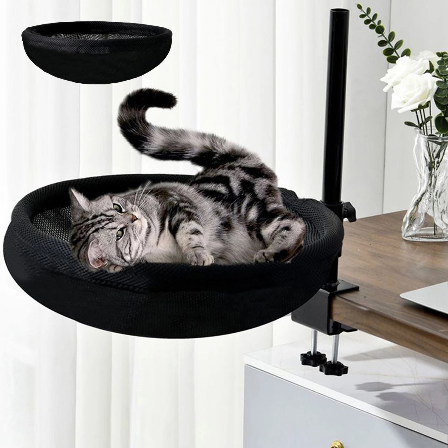 Cat Bed for Desk Modern
