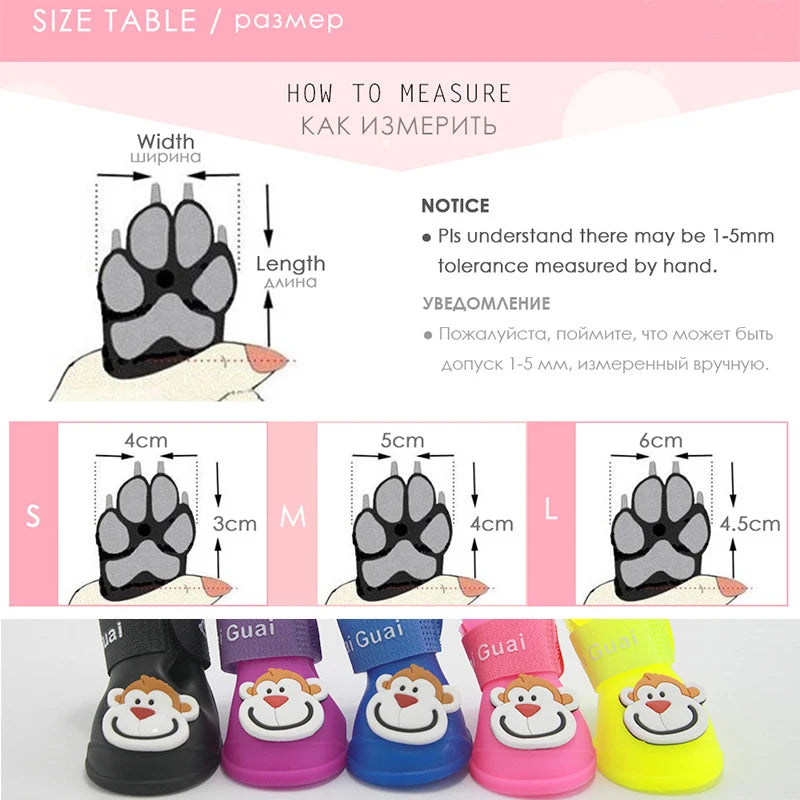 Doggy Anti-slip Rain Boots