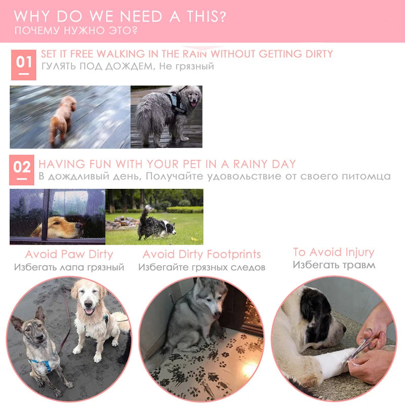 Doggy Anti-slip Rain Boots