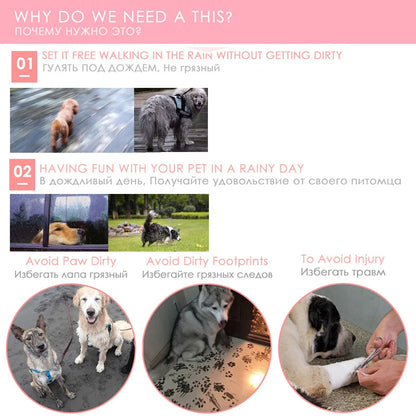 Doggy Anti-slip Rain Boots