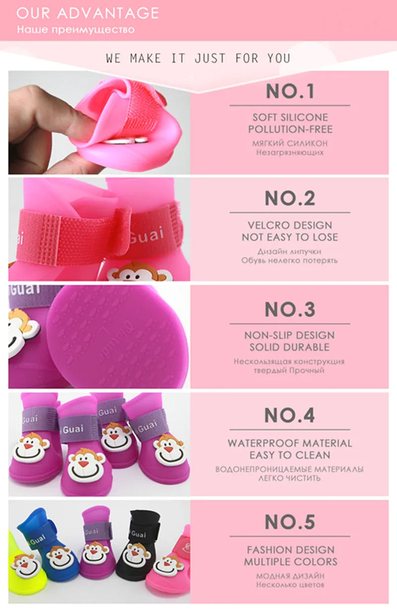 Doggy Anti-slip Rain Boots