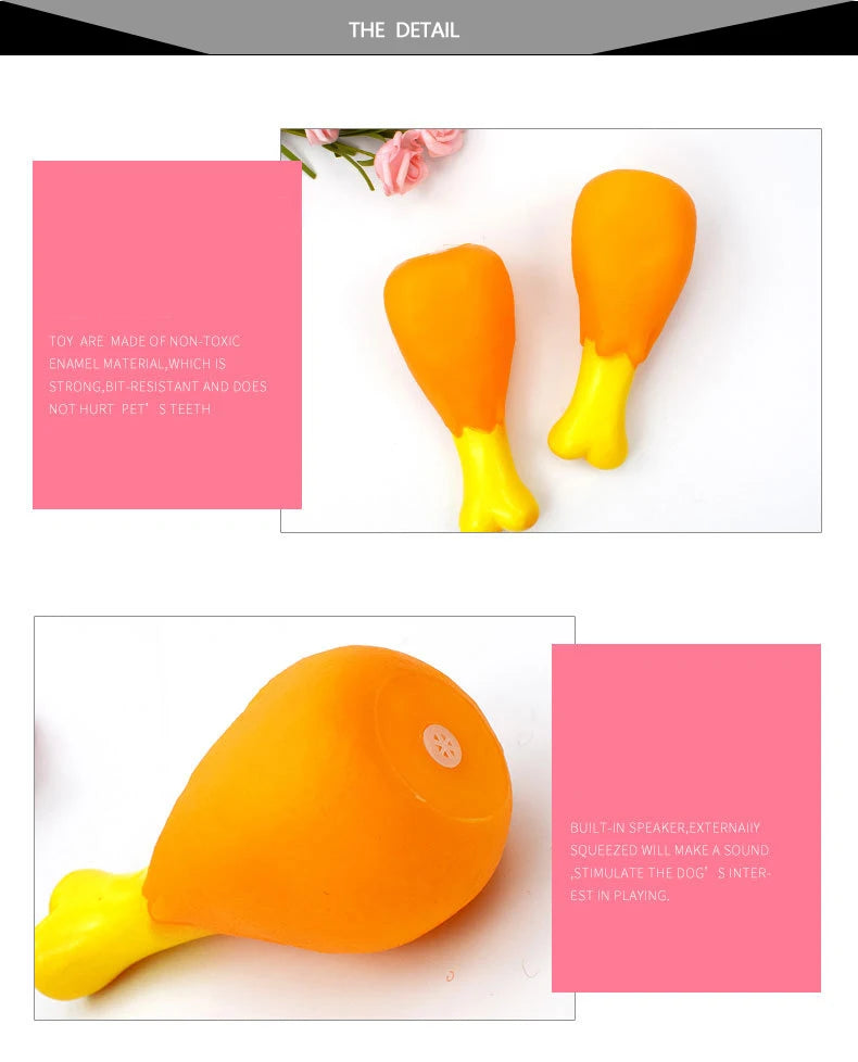 Chicken Leg Puppy Toy