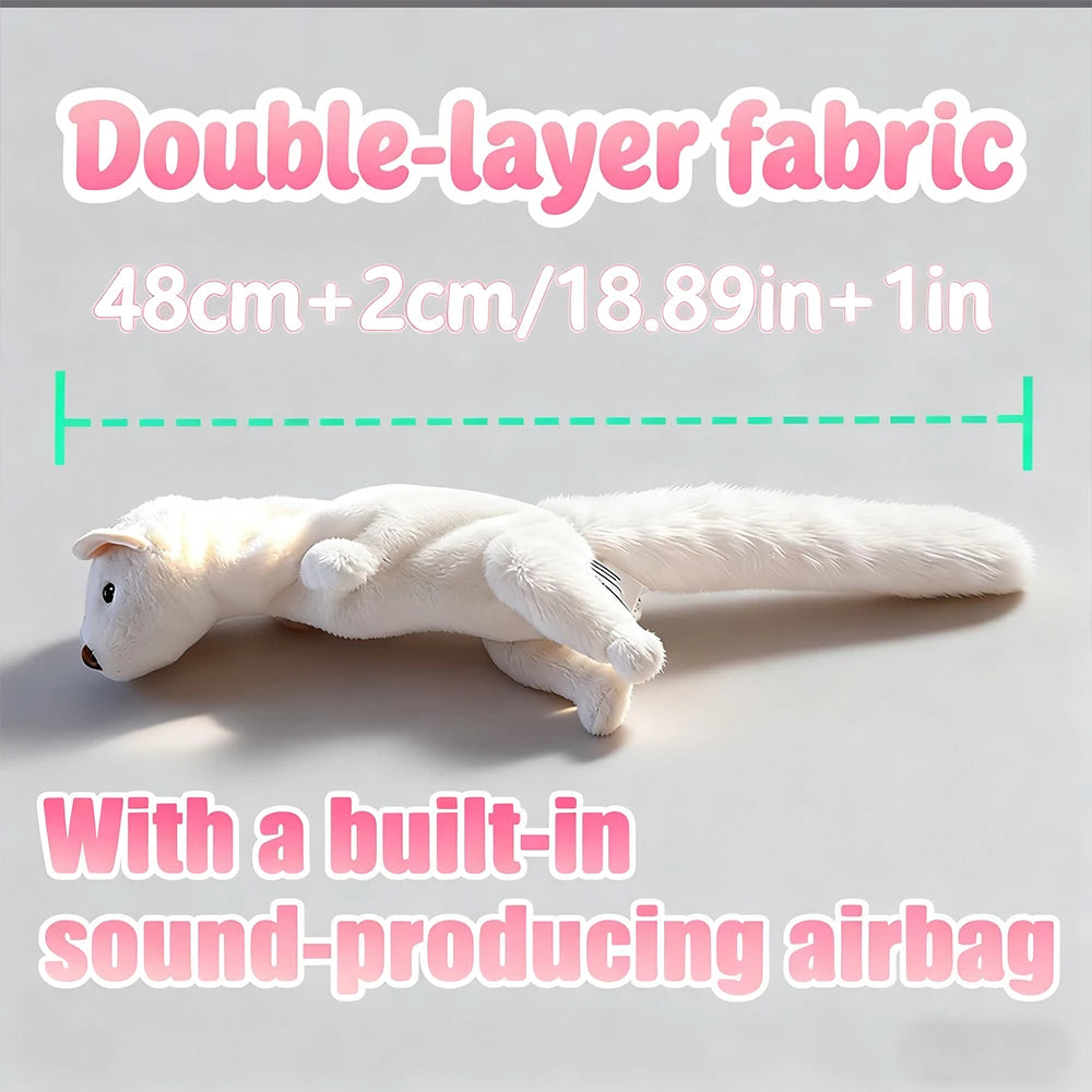 Dog Chew-Resistant Plush Toy with Sound