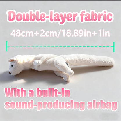 Dog Chew-Resistant Plush Toy with Sound