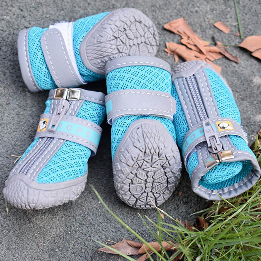 4Pcs Pet Shoes