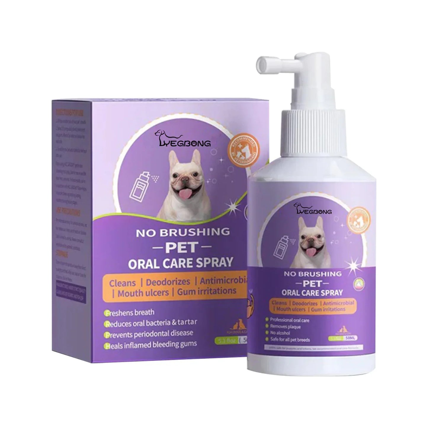 50ml Cat/Dog Oral Cleanse Spray