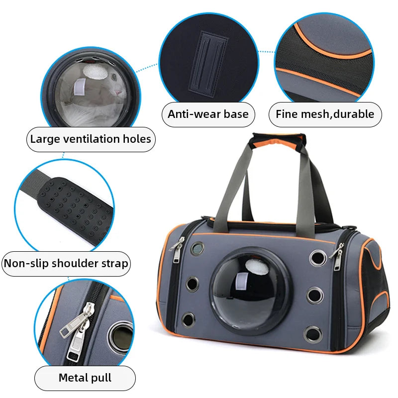 Cat/Dog Carrier Bag Breathable Large Capacity