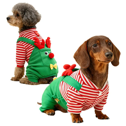 Doggy/Kitty Elf Pajamas