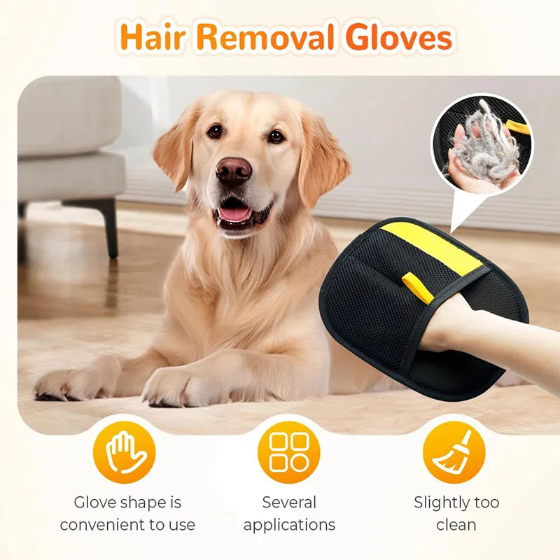 Cat/Dog Hair Cleaning And Collection Gloves