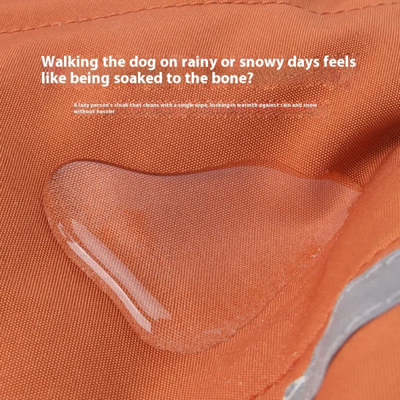 Premium All-Weather Dog Jacket with Harness