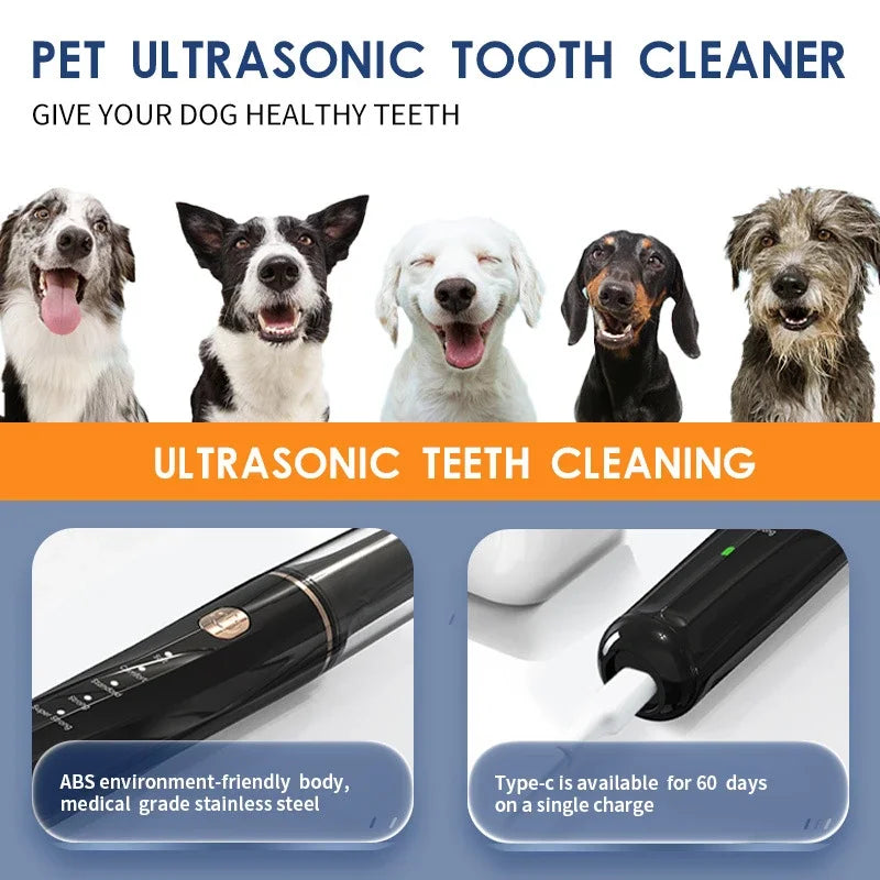 Cat//Dog Electric Ultrasound Teeth Cleaner
