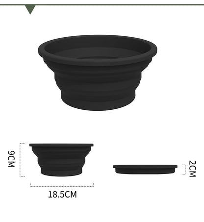 Portable Foldable Doggy Bowl