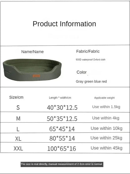 Double Sided Dog Bed