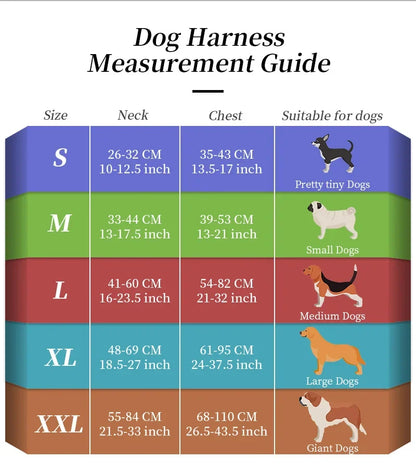 Rechargeable Waterproof Doggy LED Harness