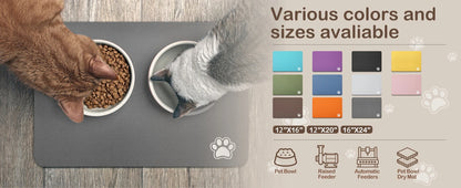 Absorbent Cat/Dog Feeding Mat
