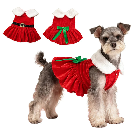 Doggy Christmas Dress