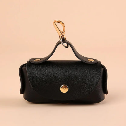 Portable pet poop bag dispenser