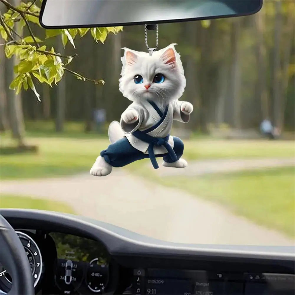 Cat Hanging 2D Decoration