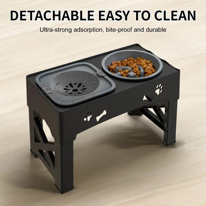 Premium 3 in 1 Adjustable Pet Feeder