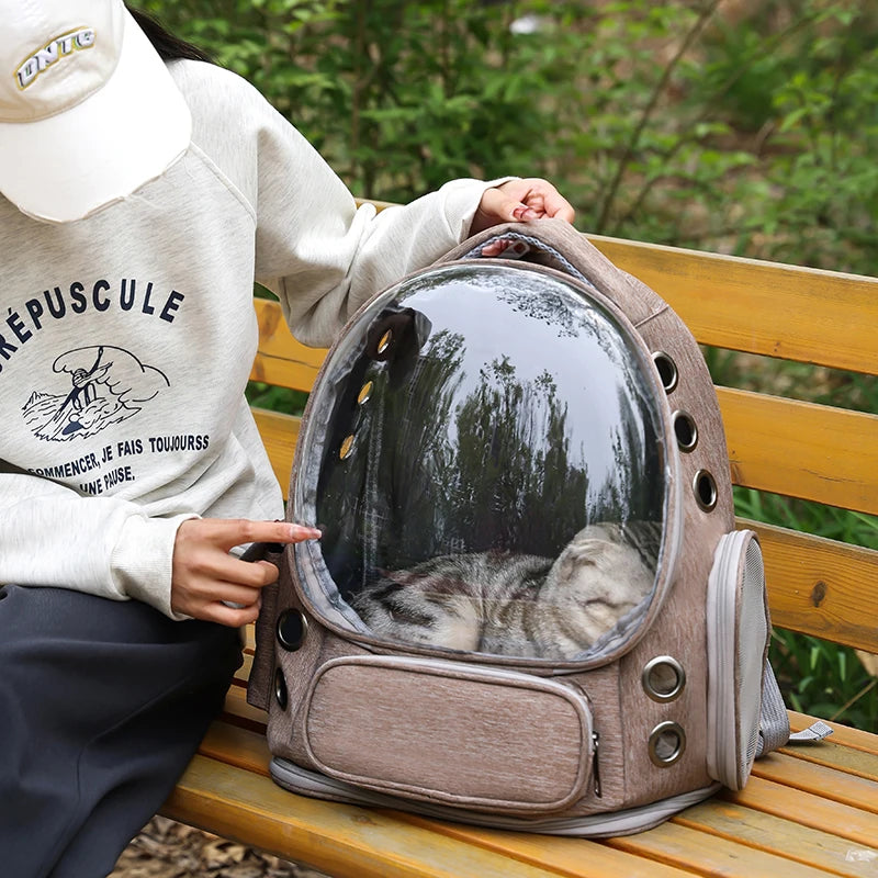 Portable Cat Travel Backpack