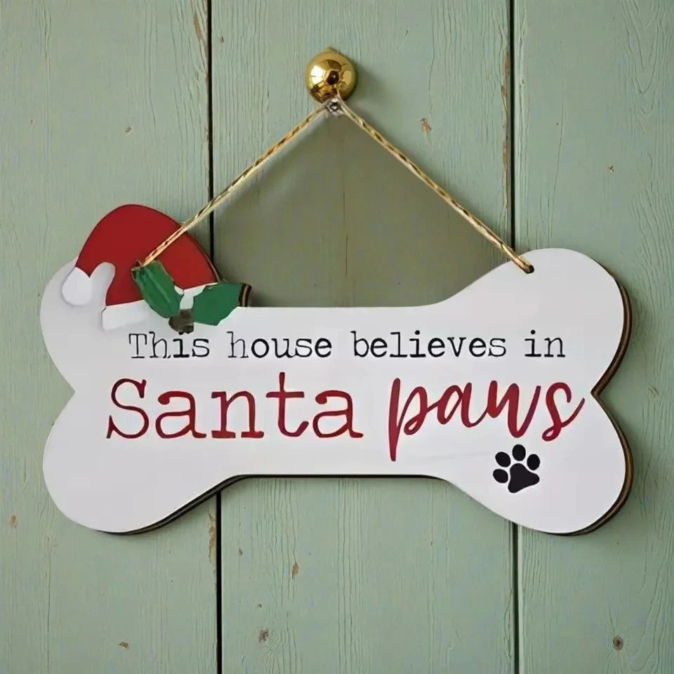 Wooden Christmas Sign
