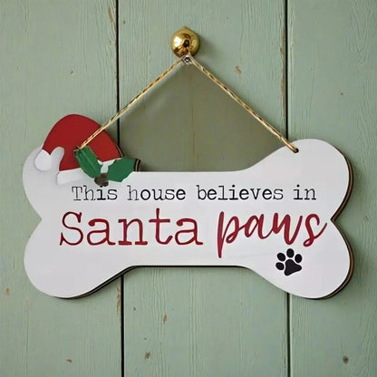 Wooden Christmas Sign