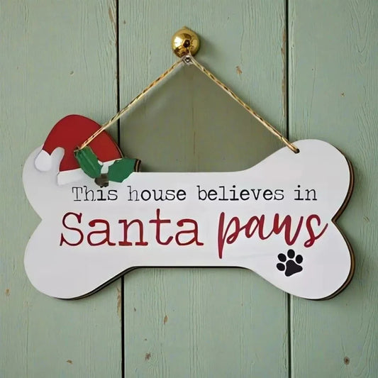 Wooden Christmas Sign