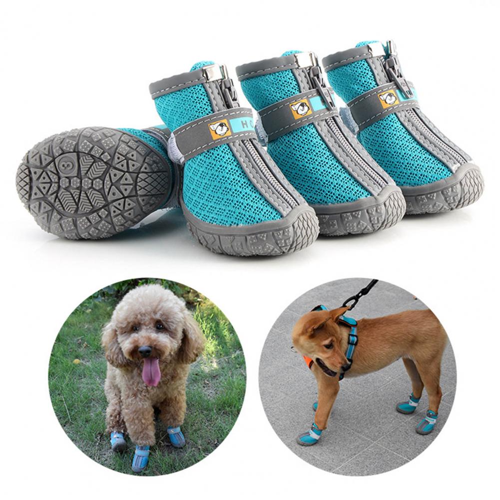 4Pcs Pet Shoes