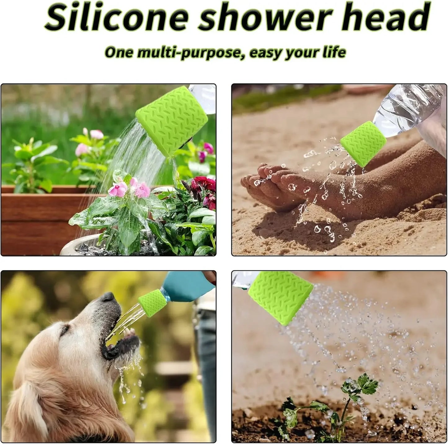Silicone Pet Shower Head