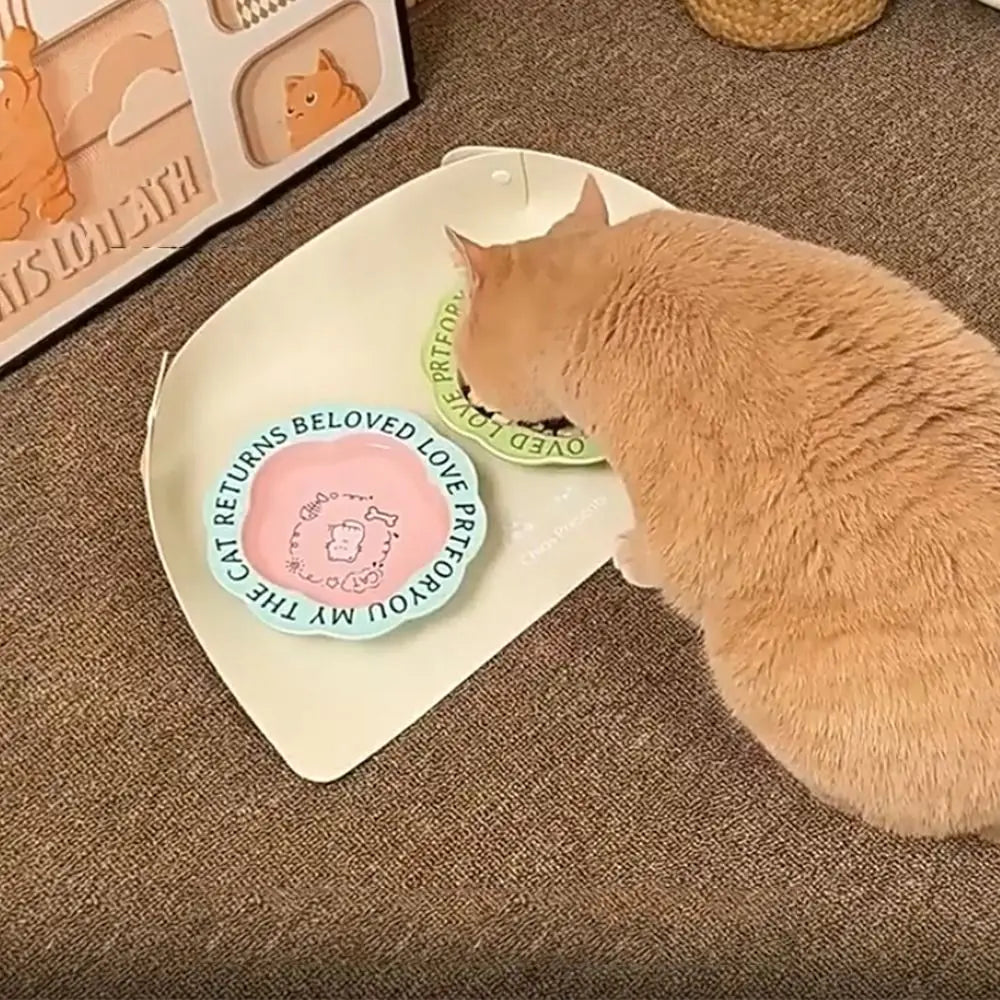 Cat/Dog Anti Spill Placemat Waterproof