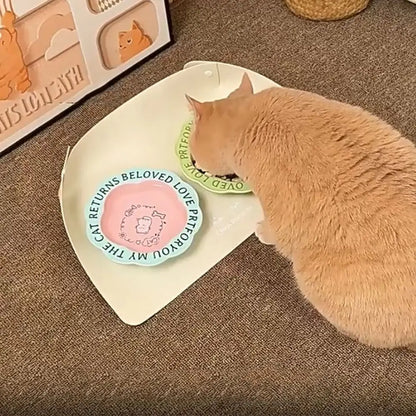 Cat/Dog Anti Spill Placemat Waterproof