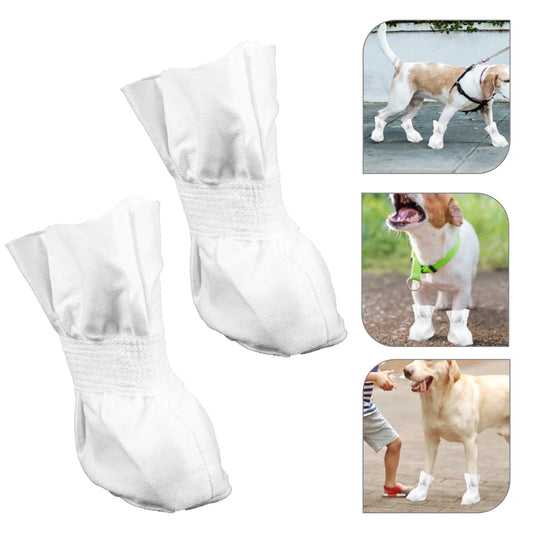 4Pc Disposable Dog Boots