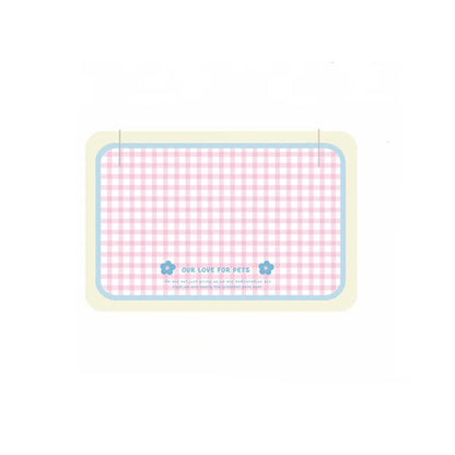 PU Leather Cat/Dog Anti Spill Mat