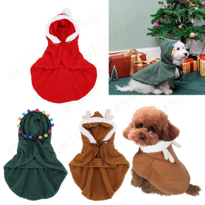Christmas Cat Hooded Outfit