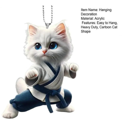 Cat Hanging 2D Decoration