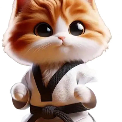 Cat Hanging 2D Decoration