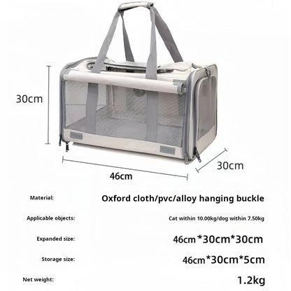 Premium Large Capacity Cat Carrier