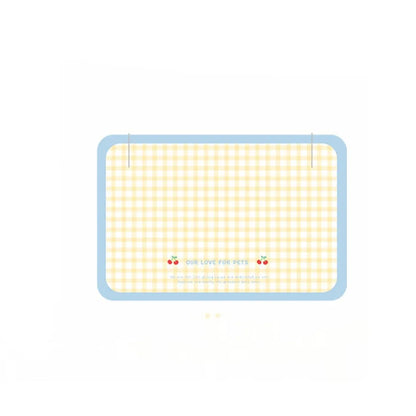 PU Leather Cat/Dog Anti Spill Mat