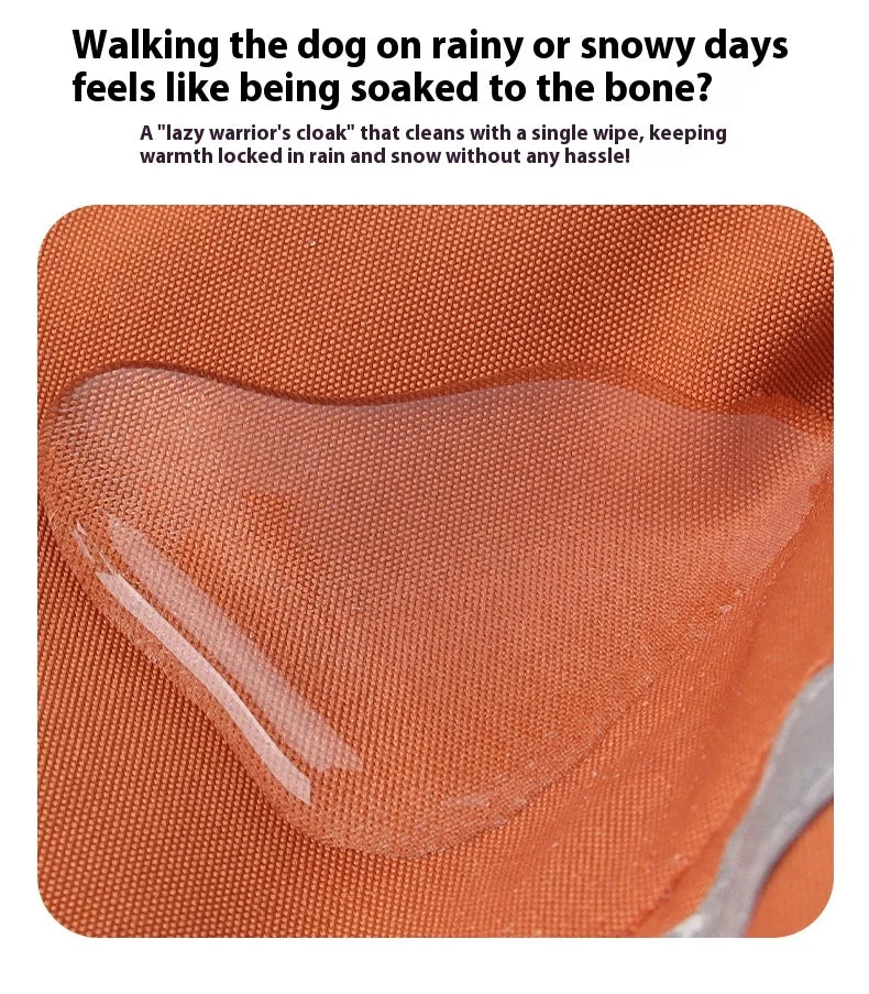 Premium All-Weather Dog Jacket with Harness