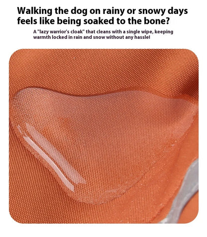 Premium All-Weather Dog Jacket with Harness