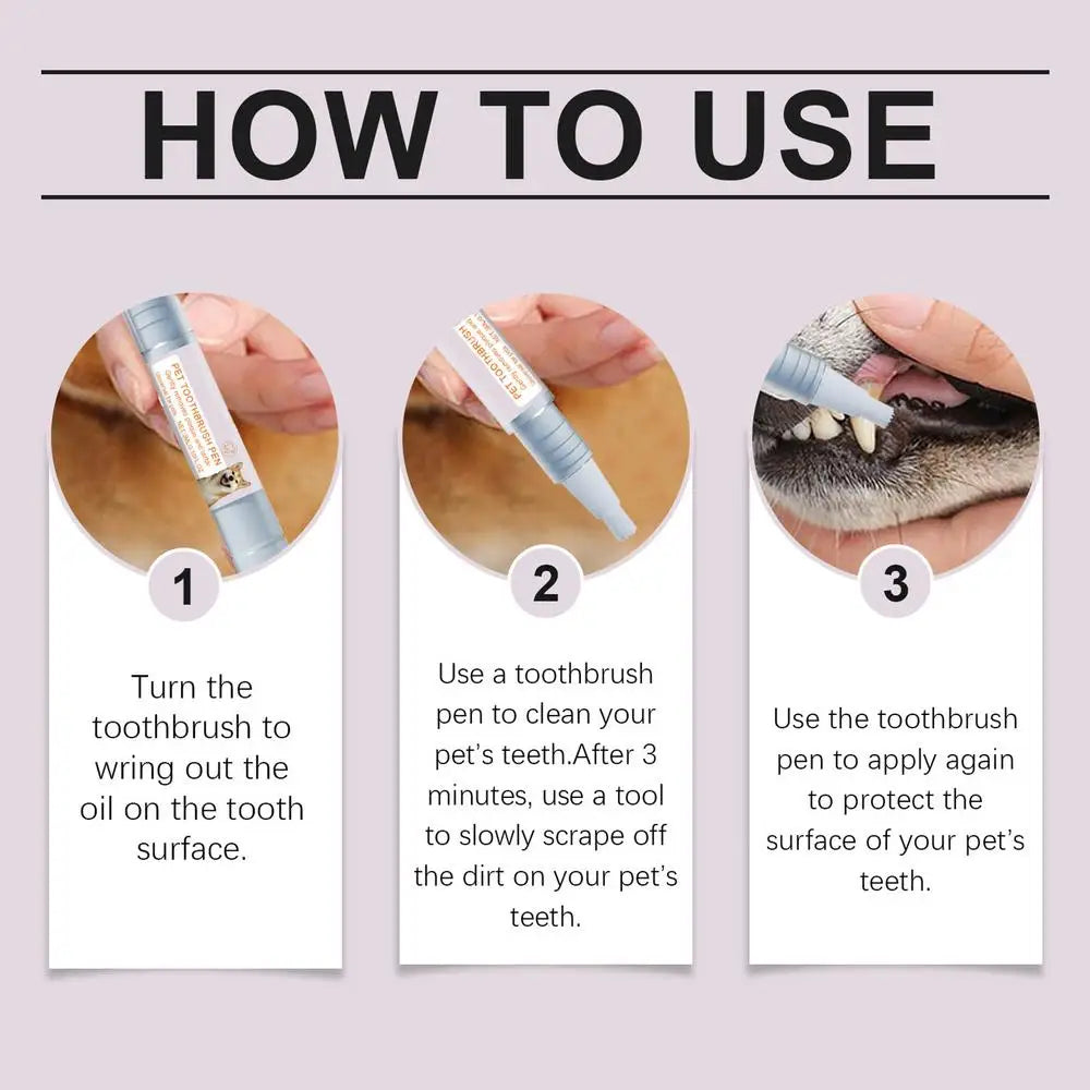 Cat/Dog Cleaning Toothbrush