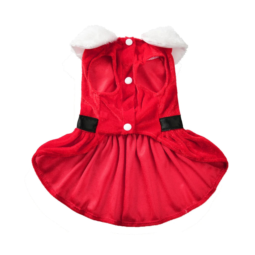 Velvet Santa Dress