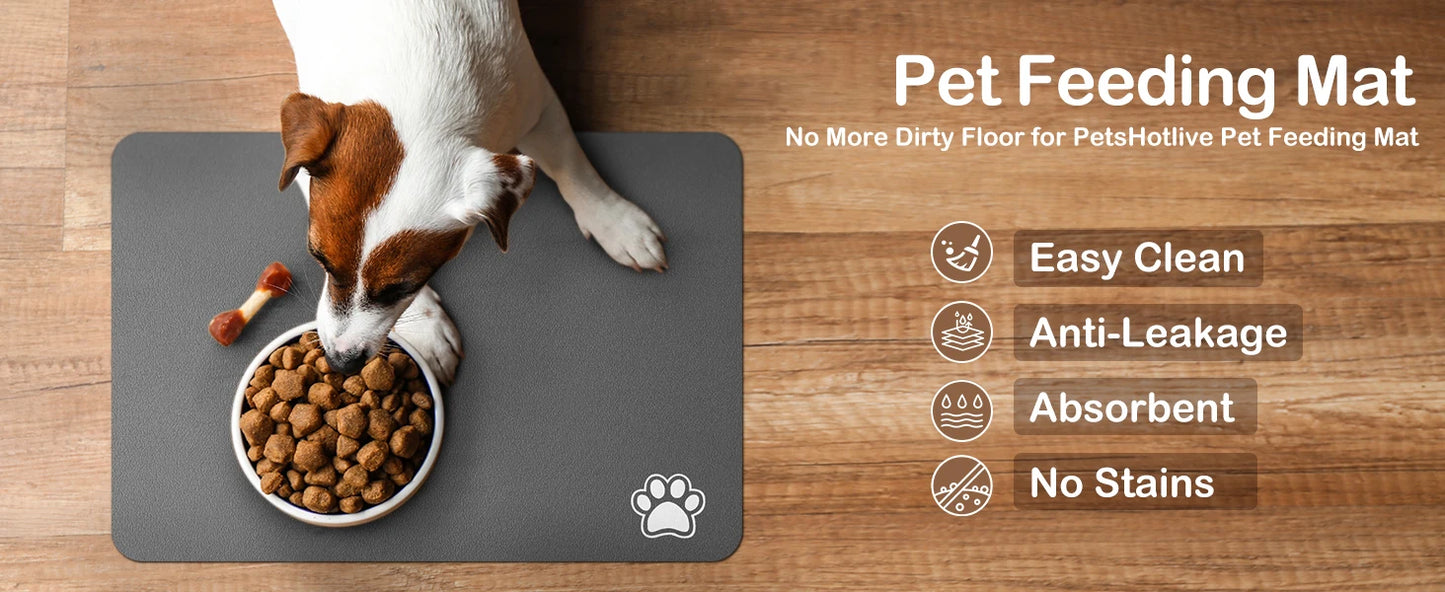 Absorbent Cat/Dog Feeding Mat
