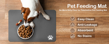 Absorbent Cat/Dog Feeding Mat