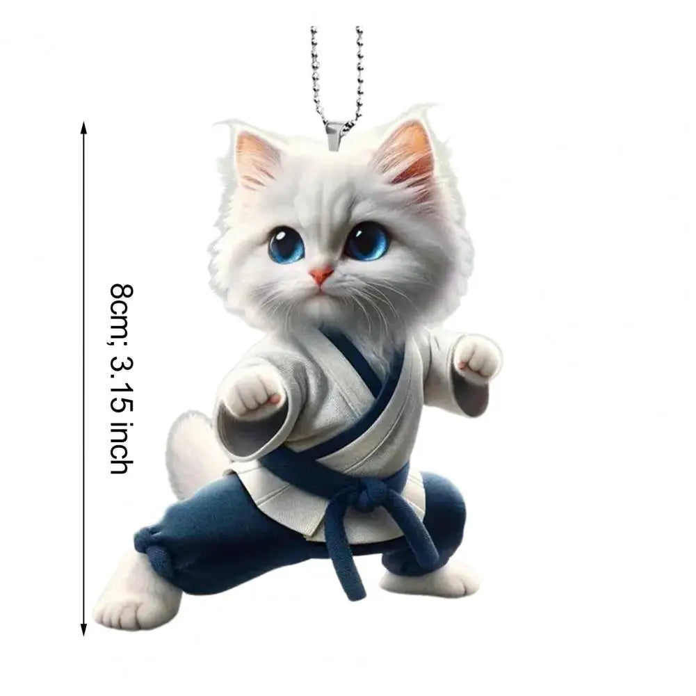 Cat Hanging 2D Decoration