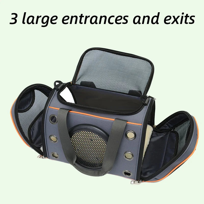 Cat/Dog Carrier Bag Breathable Large Capacity
