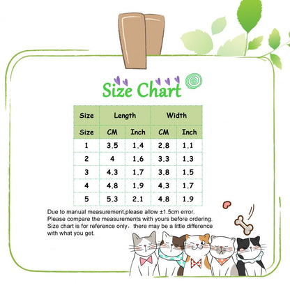 4Pcs Pet Shoes